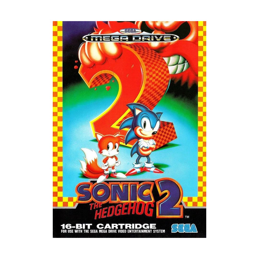 Jeu Mega Drive Sega Sonic 2 - Au Pays des Enfants