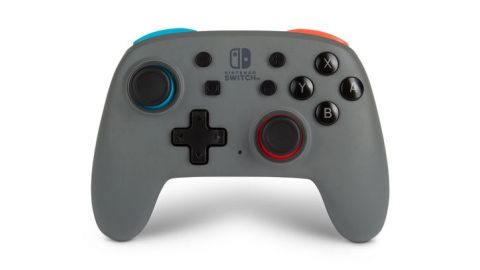Manette sans fil Power A pour Switch Edition Nano Gris néon