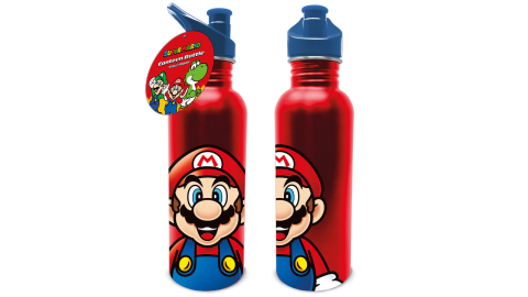 Gourde Mario Smile métal Nintendo