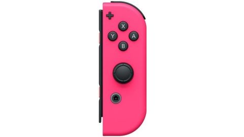 Manette Joy-con Droite - Rose Fluo