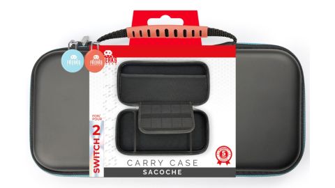 Sacoche pour Switch 2 / Switch / Oled - Bleu et Corail