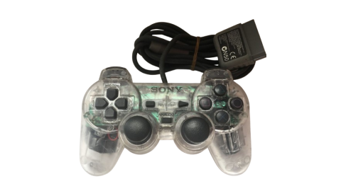 Manette Officielle Playstation 1 dualshock transparent