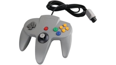 Manette de Remplacement Grise Compatible Nintendo 64
