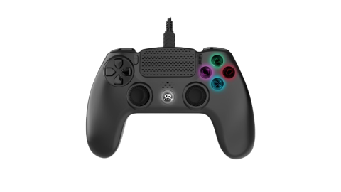 Manette Filaire Noire pour PS4 avec Câble 3M - Freaks And Geeks