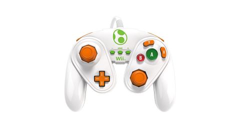 Manette Yoshi Game Cube Mario pour Nintendo Wii U