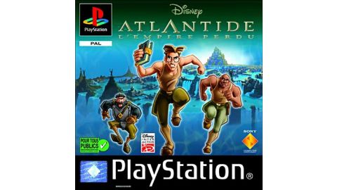 Disney's Atlantide : L'empire Perdu  Platinum - PS1