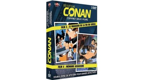 Détective Conan - Bundle Film 3 Et 4 Coffret De 2 Dvd
