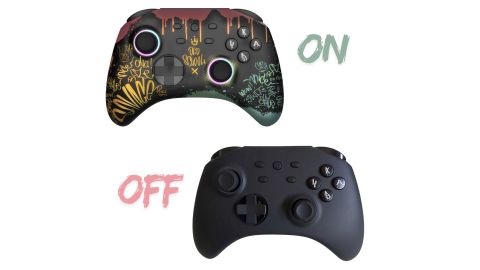 Manette Sans-fil RGB - Old School - Switch/PC