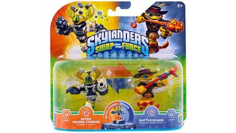 Figurine Skylanders - Swap Force - Nitro Magna Charge + Rattle Shake