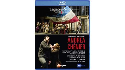 Umberto Giordano : Andrea Chénier. Eyvazov, Netrebko, Salsi, Stroppa, Pentcheva, Chailly, Martone. - Blu-ray