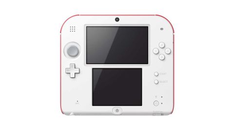 Console Nintendo 2DS Blanche et Rouge