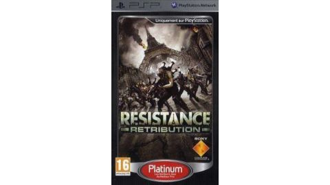 Resistance - Retribution - platinum - PSP