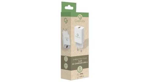 Chargeur Embout secteur USB 12W / 2,4A - Blanc