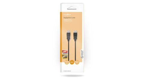 Câble DisplayPort - DisplayPort Mâle - 4K@60Hz - Plaqué Nickel - 2m