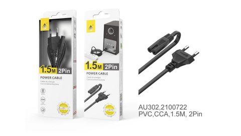 Câble Power 2 ports (Câble en 8)  1.5m