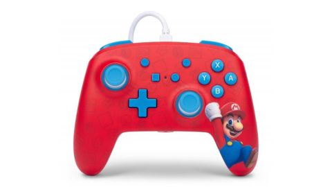 Manette filaire améliorée "Woo-hoo! Mario" - Nintendo Switch