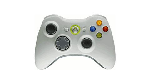 Manette Xbox 360 sans fil blanche - Xbox 360