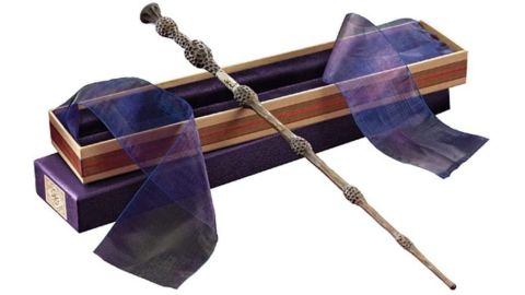 Baguette Albus Dumbledore réplique officielle boite Ollivander