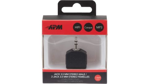 Adaptateur Jack, Diviseur Stéréo, Jack 3,5mm/2, Mâle vers Double Femelle