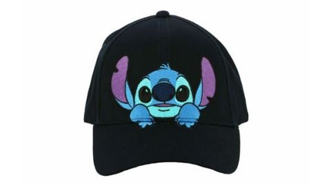 Casquette Stitch Disney bleu marine brodée