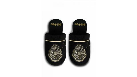 Chaussons Harry Potter Poudlard blason doré