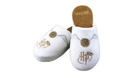 Chaussons Harry Potter Vif d'or Blancs et dorés