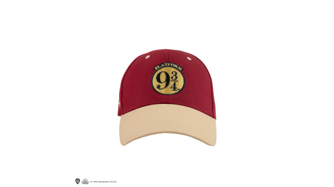 Casquette Harry Potter Poudlard express rouge et beige