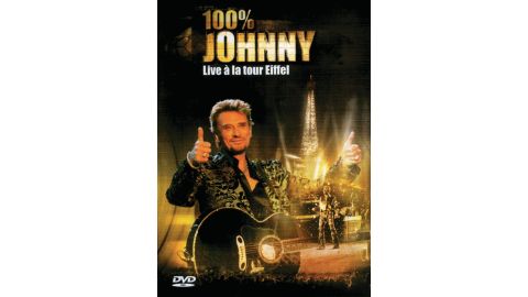 JOHNNY HALLYDAY : 100% Live à la tour Eiffel - DVD