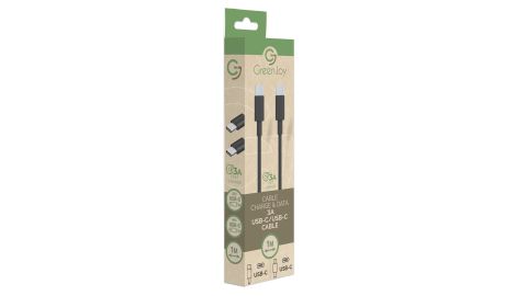 Câble Charge et Data Type-C - Type-C / 3A - 1m - Noir