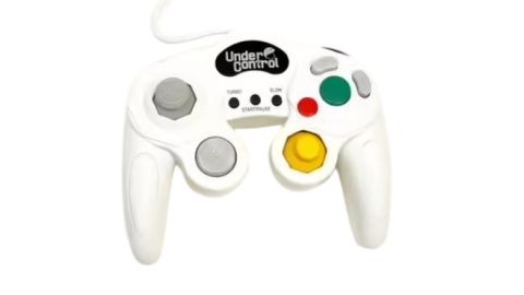 Manette UnderControl GameCube Blanc