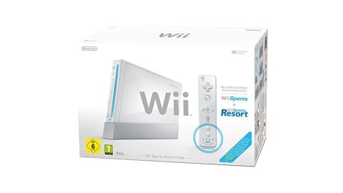 Nintendo Console Wii blanche + Jeux Wii Sports + Wii Sports Resort