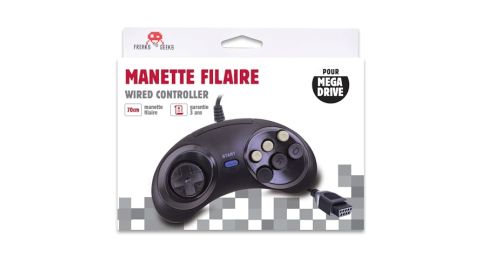 Manette 6 boutons MegaDrive/Genesis/MasterSystem