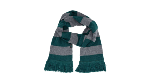 Echarpe tricot rayée Serpentard Officielle Harry Potter