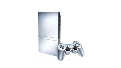 Console Playstation 2 slim silver