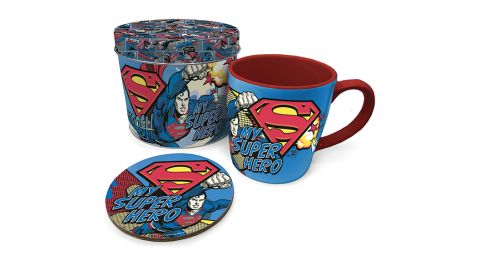 Tasse et dessous de verre MY SUPER HERO
