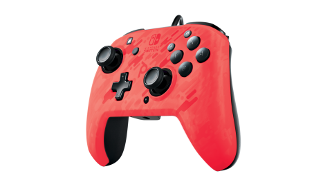 Manette Nintendo Switch Official Deluxe+ Audio Wired Red