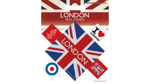 Pack de 5 Stickers Londres