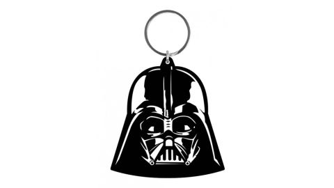 Porte-clés caoutchouc Dark Vador 6 cm Star Wars