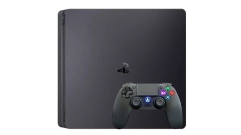 Console Sony PS4 Slim 1 To Noire avec Manette Iridium - PS4