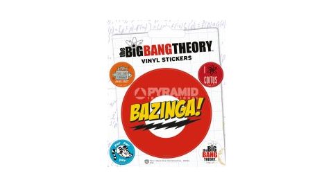 Pack de 5 Stickers Big Bang Theory 