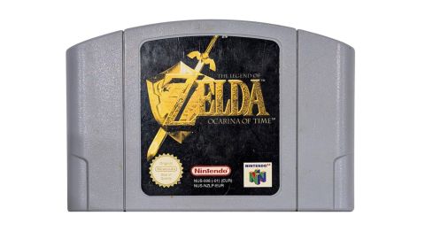 The Legend of Zelda: Ocarina of Time Black - Nintendo 64