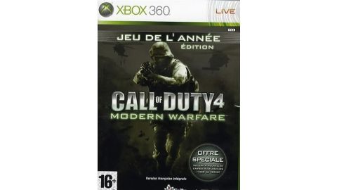 Call of Duty 4 Edition Jeu de l'année - Xbox 360