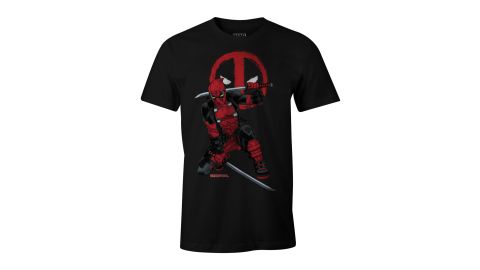 T-Shirt Deadpool Fight Marvel