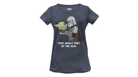T-shirt Femme Star Wars The Mandalorian - THAT WASN'T PART OF THE DEAL