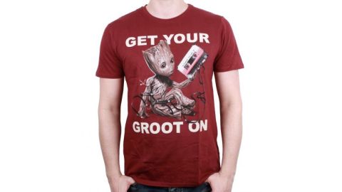 T-Shirt Get your Groot on Gardiens de la Galaxie