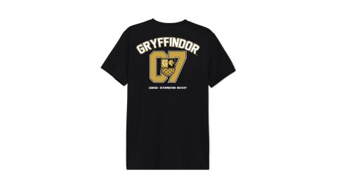 T-shirt Harry Potter  Gryffondor 07 noir