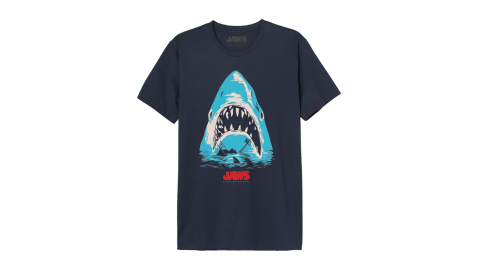 Tee-Shirt Les Dents de la Mer Jaws Boat Poster