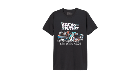 T-Shirt Retour vers le futur Hill Valley USA