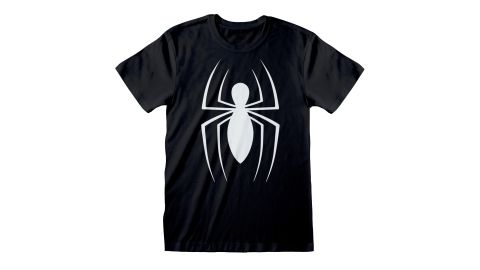 T-Shirt Spiderman Noir et blanc
