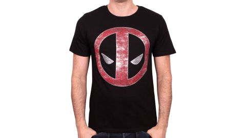 Tee-Shirt Noir Logo Millar Deadpool